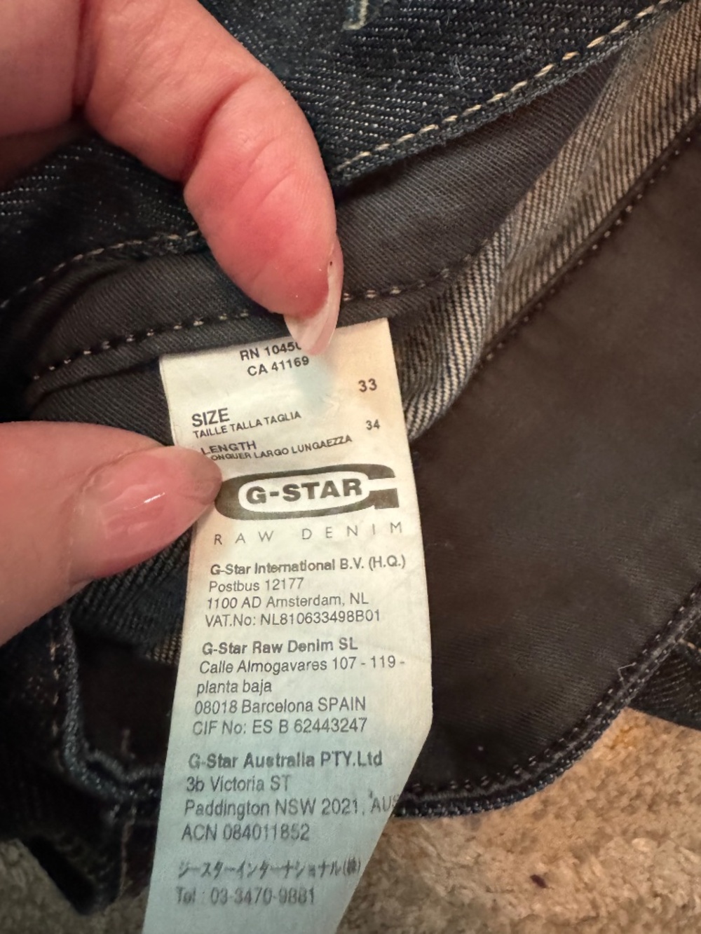 G-Star Raw Men’s Jeans - Picture 5 of 5